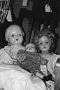 Dolls In Antique Shop